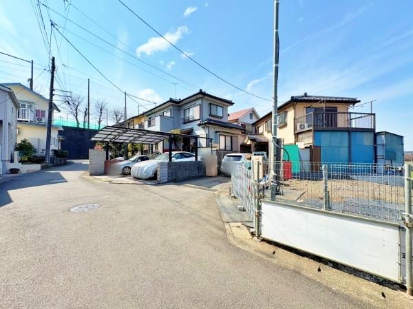 �_�ސ쌧����s���c�̐V�z��ˌ��Ă̑O�ʓ��H�܂ތ��n�ʐ^