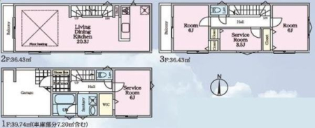 �_�ސ쌧���s�{�O�搼���2���ڂ̐V�z��ˌ��Ă̊Ԏ��}