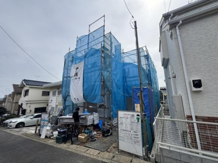 �_�ސ쌧���l�s����㔒��2���ڂ̐V�z��ˌ��Ă̌��n�O�ώʐ^