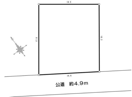 �_�ސ쌧���q�s�����q4���ڂ̓y�n�̊Ԏ��}