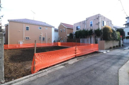 �_�ސ쌧���l�s�`�k�����3���ڂ̓y�n�̑O�ʓ��H�܂ތ��n�ʐ^