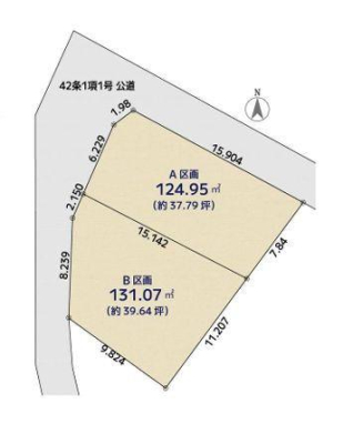 �_�ސ쌧���l�s�ۓy�P�J�搯��3���ڂ̓y�n�̊Ԏ��}