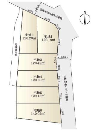 �_�ސ쌧����s���̓y�n�̊Ԏ��}