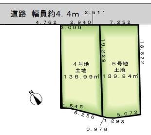 �_�ސ쌧���s������쐶�c4���ڂ̓y�n�̉摜