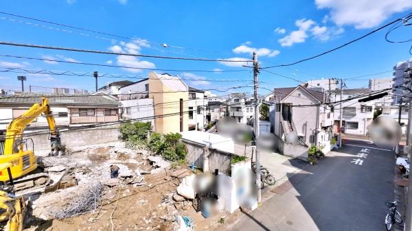 �_�ސ쌧���s���拫���̐V�z��ˌ��Ă̑O�ʓ��H�܂ތ��n�ʐ^