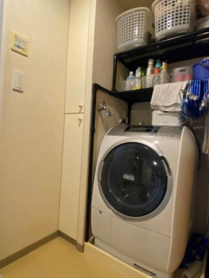 洗面台・洗面所　洗濯機置場になります。